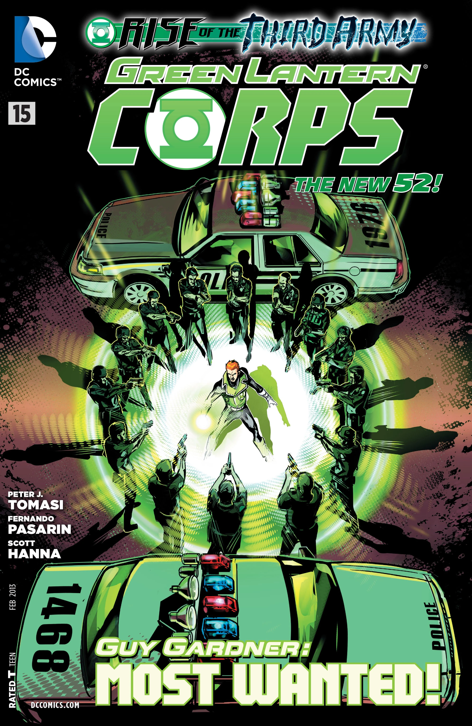Green Lantern Corps #15 (DC, 2012 — Cover A) cover